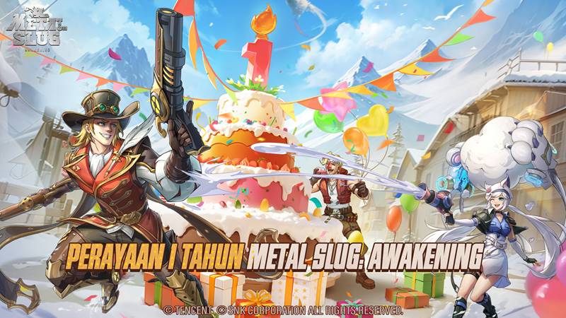 Metal Slug: Awakening Ulang Tahun Pertama Hadirkan Berbagai Event!