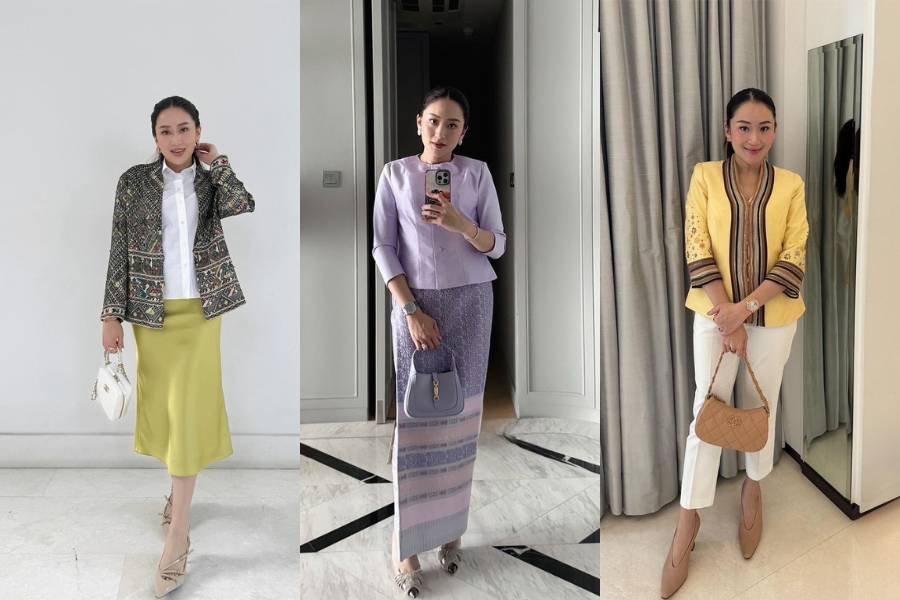 fashion style ala Paetongtarn Shinawatra (instagram.com/ingshin21)
