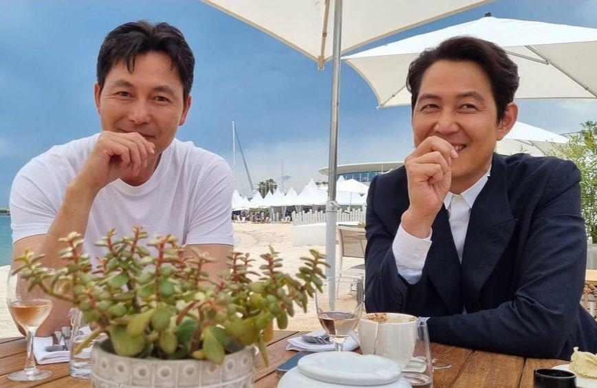 potret Lee Jung Jae dan Jung Woo Sung (instagram.com/tojws)