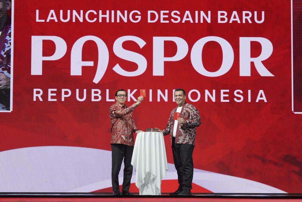 Launching Desain Baru Paspor Republik Indonesia di Hotel Indonesia Kempinski, Jakarta. (instagram.com/ditjen_imigrasi)
