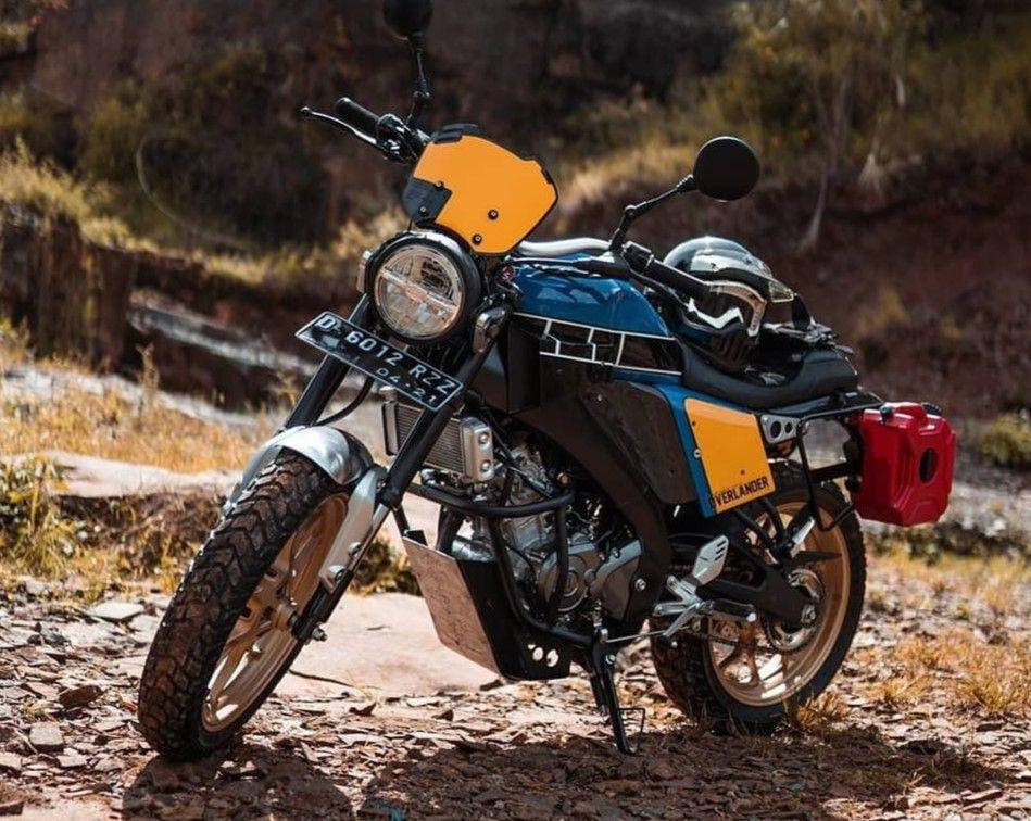 Modifikasi Yamaha XSR 155 Overlander
