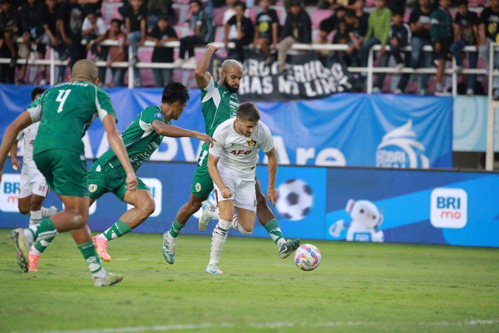 Pemain Persik Kediri saat melawan PSS Sleman. IDN Times/ istimewa