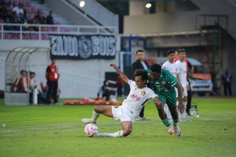 Pemain Persik Kediri saat melawan PSS Sleman. IDN Times/ istimewa