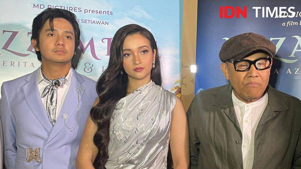 Cast film Azzamine (IDN Times/Erfah Nanda)