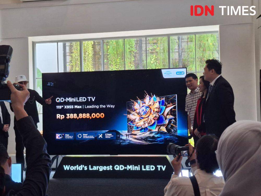 TCL X955 Max (IDN Times/Fatkhur Rozi)