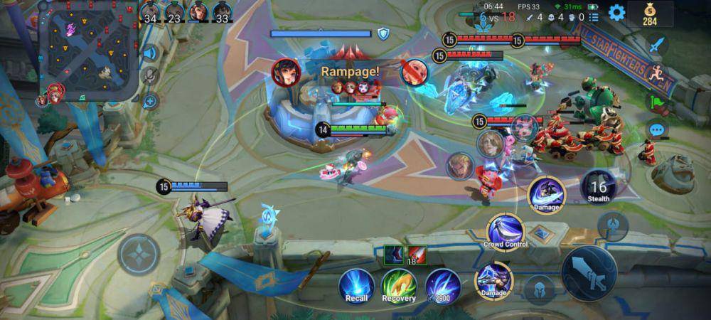 maju sendirian ke area team fight di Honor of Kings (dok. TiMi Studio Group/Honor of Kings)