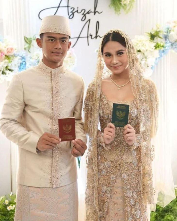 potret mesra Arhan dan Azizah (Instagram.com/pratamaarhan8)