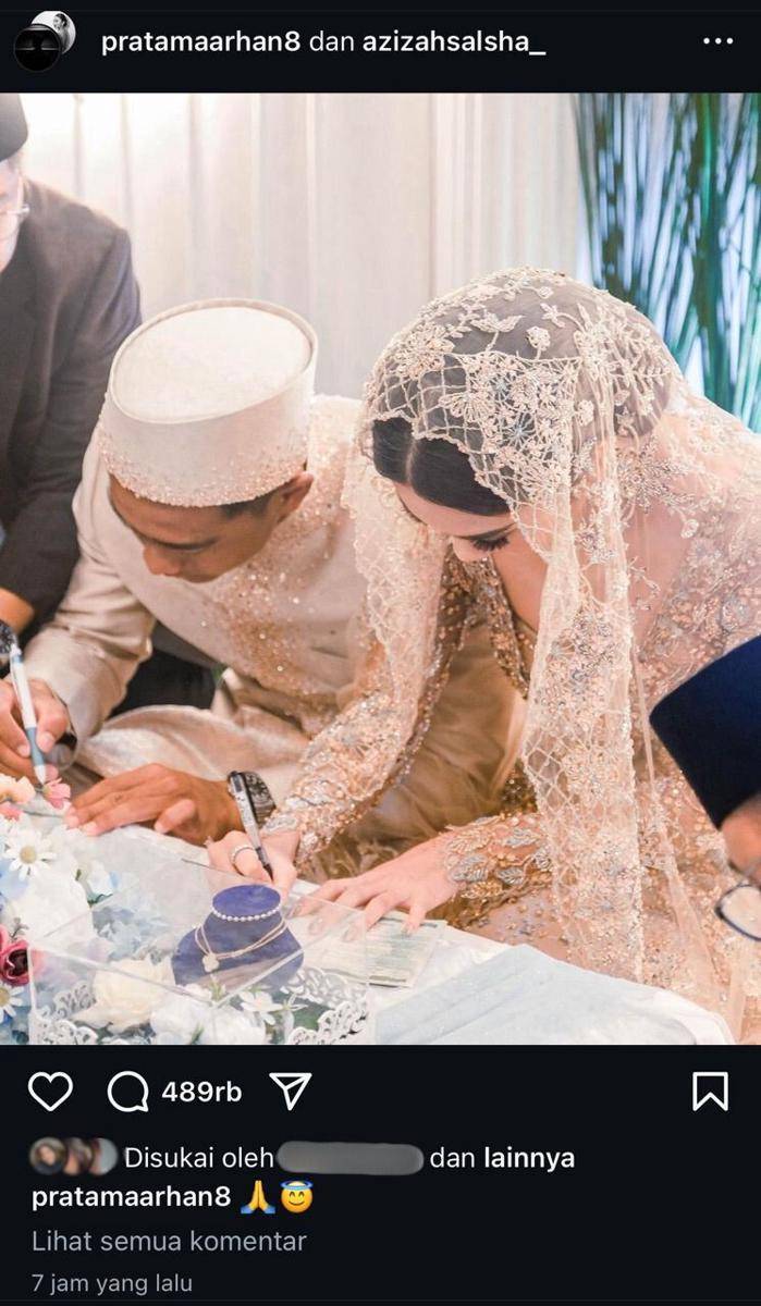 unggahan perdana Arhan dan Azizah setelah kena isu miring (instagram.com/azizahsalsha_)