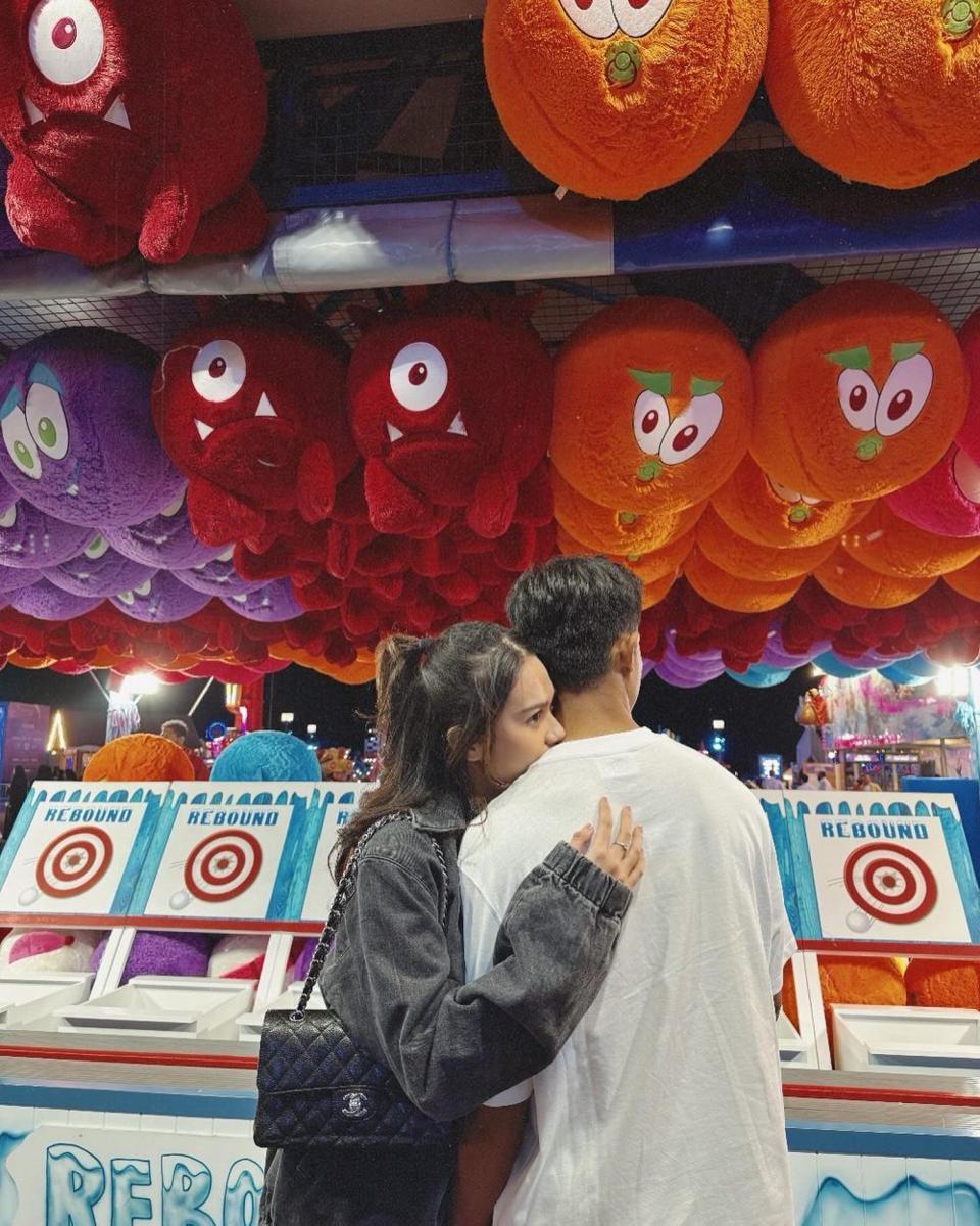 potret mesra Arhan dan Azizah (Instagram.com/pratamaarhan8)