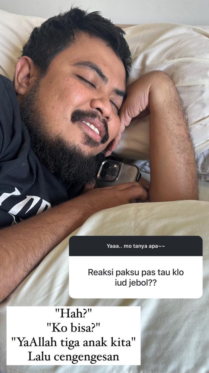 potret Rigen dan istri umumkan hamil anak ketiga (instagram.com/indahningtys)
