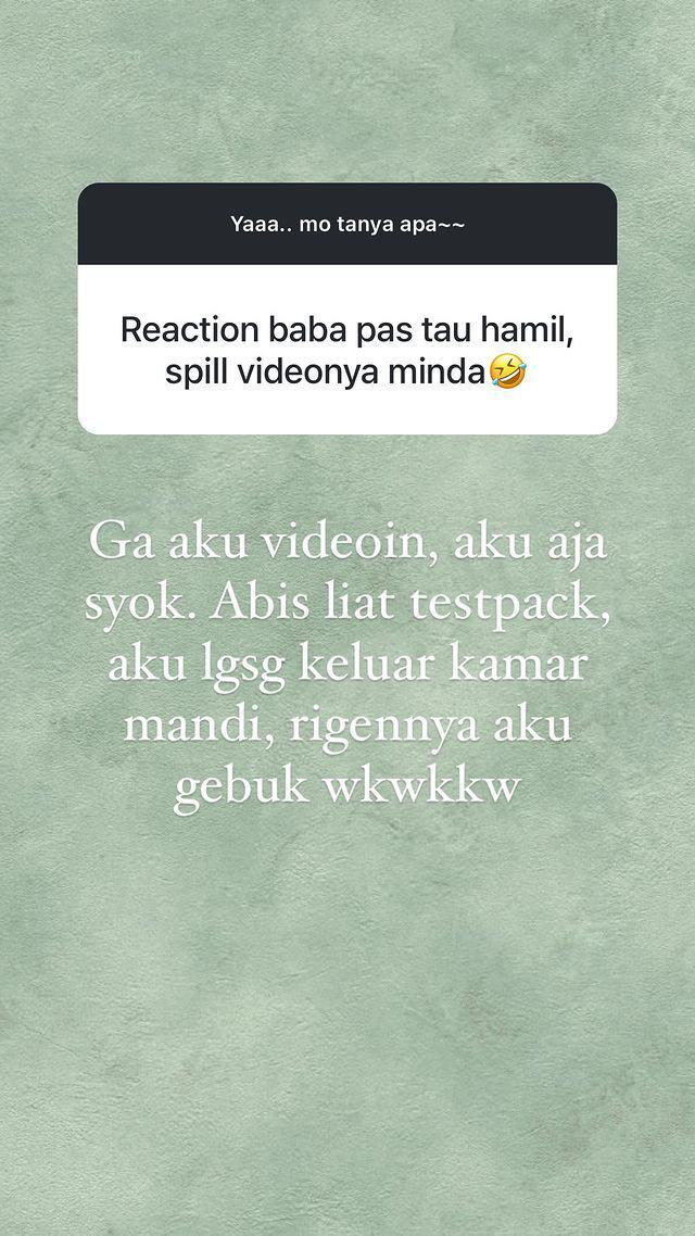 potret Rigen dan istri umumkan hamil anak ketiga (instagram.com/indahningtys)