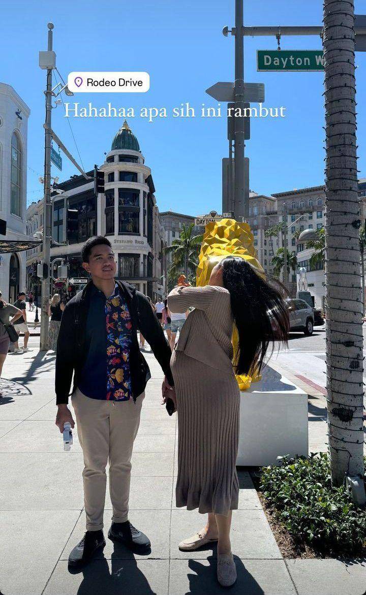 potret Erina Gudono dan Kaesang di Amerika (instagram.com/erinagudono)