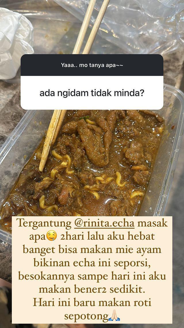 potret Rigen dan istri umumkan hamil anak ketiga (instagram.com/indahningtys)