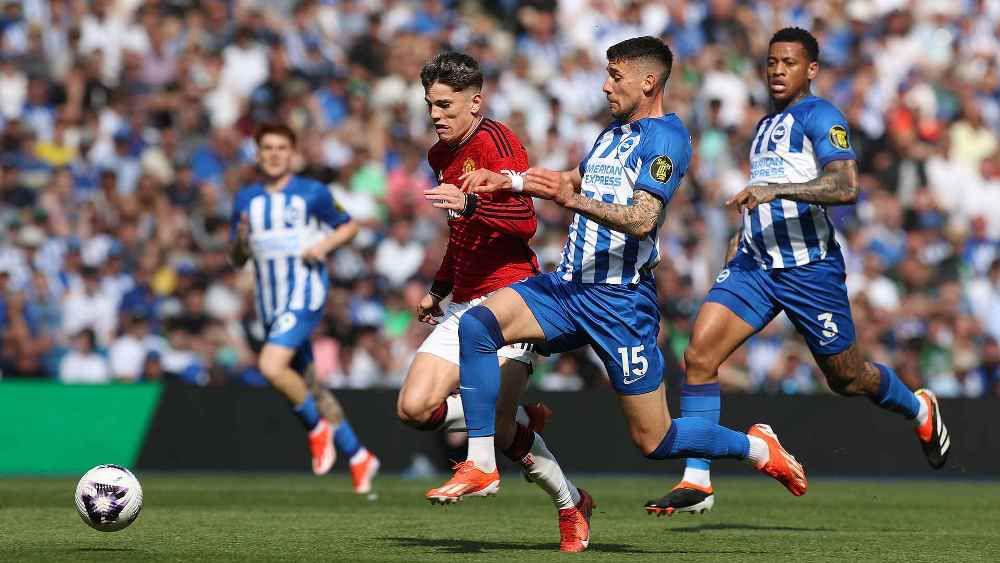 Brighton melawan Manchester United di EPL 2023/2024. (manutd.com)