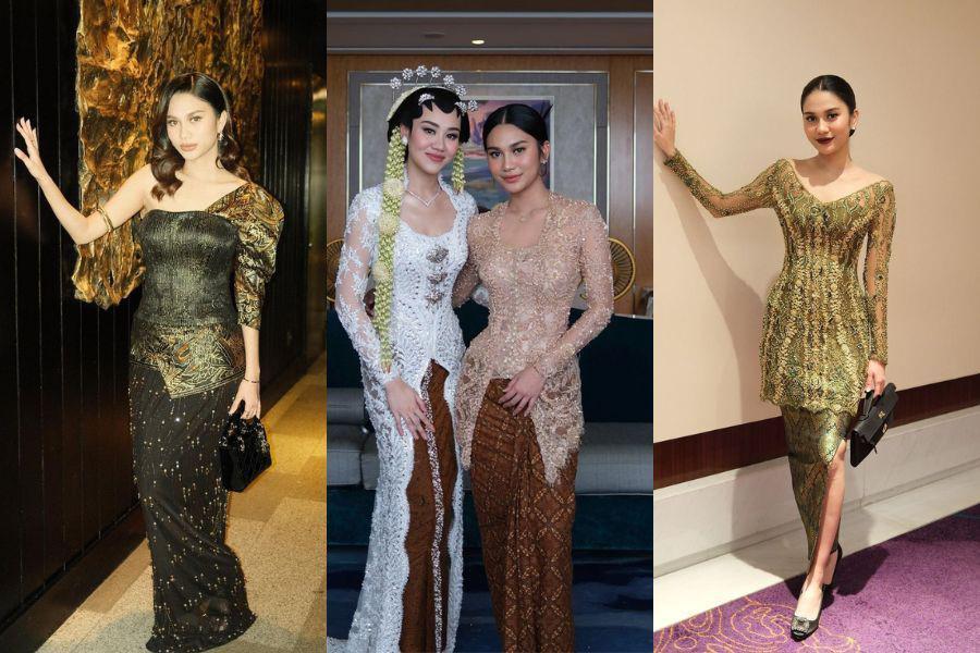 8 OOTD Etnik hingga Dress ala Azizah Salsha, Beraura untuk Kondangan!