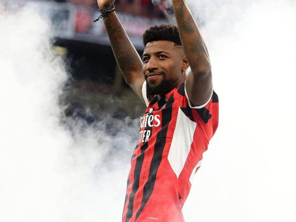 Emerson Royal diperkenalkan sebagai pemain baru AC Milan. (instagram.com/emerson_royal)