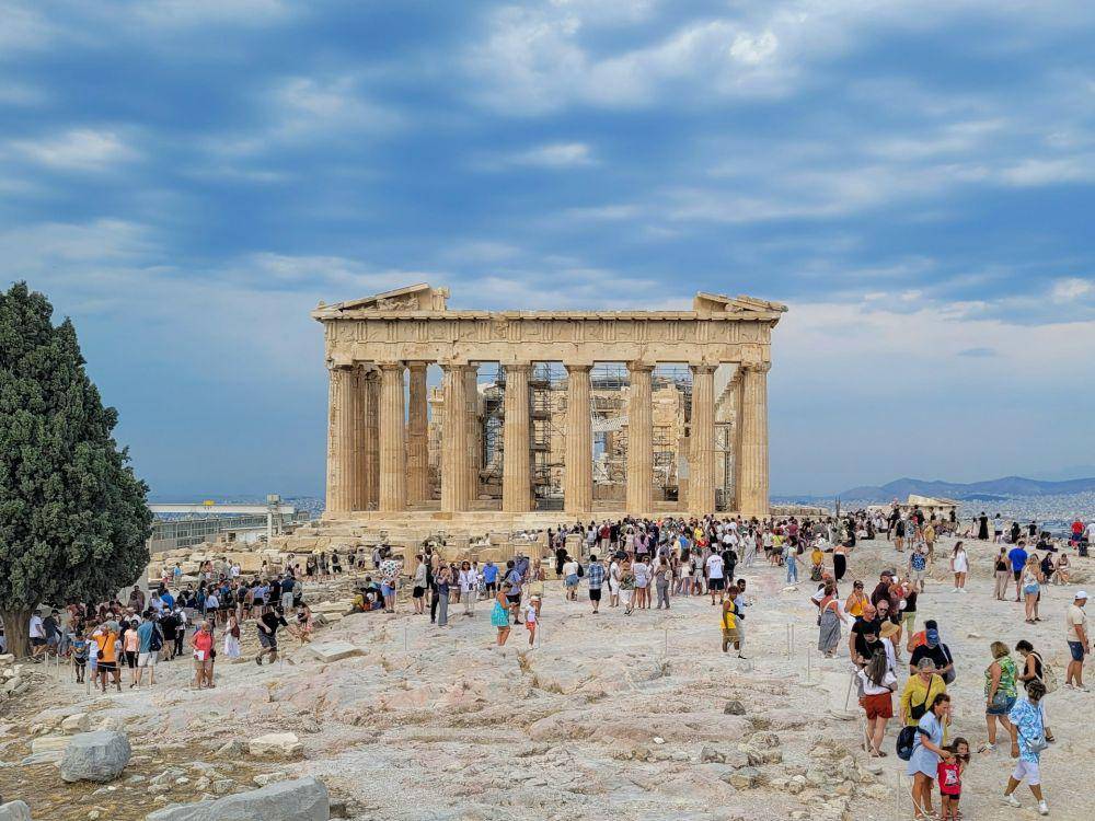 Potret Kuil Parthenon di Athena, Yunani (unsplash.com/felipe_lamana)