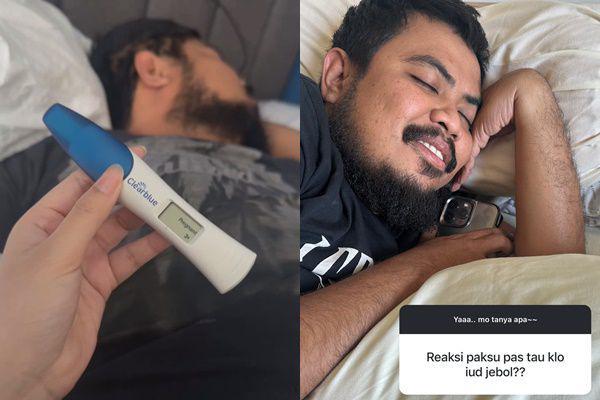potret Rigen dan istri umumkan hamil anak ketiga (instagram.com/indahningtys)
