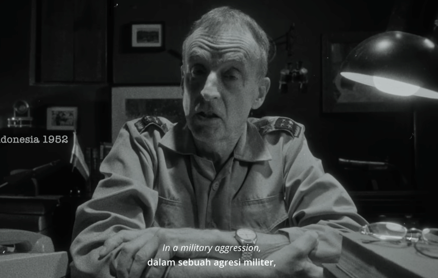 Tentara Belanda yang memberikan kesaksian di The Guardian of Nusantara. (YouTube.com/Alffy Rev)