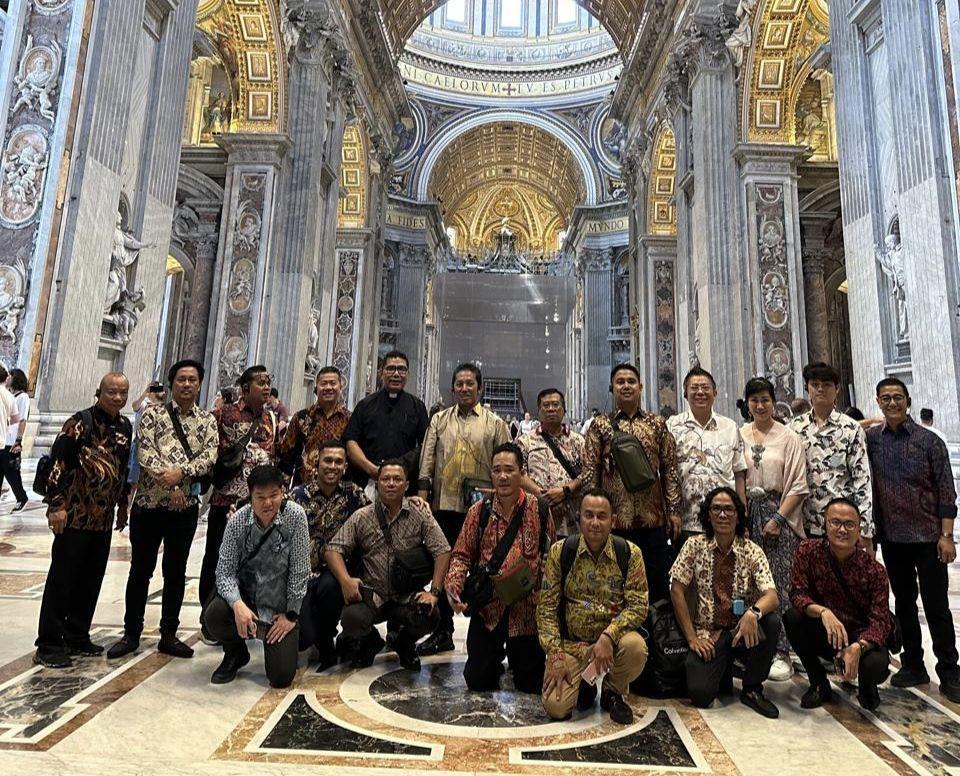 Kampanyekan Dokumen Abu Dhabi, Pemuda Lintas Iman Kunjungi Vatikan