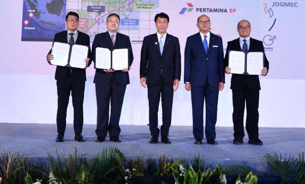 PT Pertamina (Persero) dan Subholdingnya kembali menandatangani kerjasama dengan perusahaan-perusahaan global asal Jepang. (Dok. Pertamina)