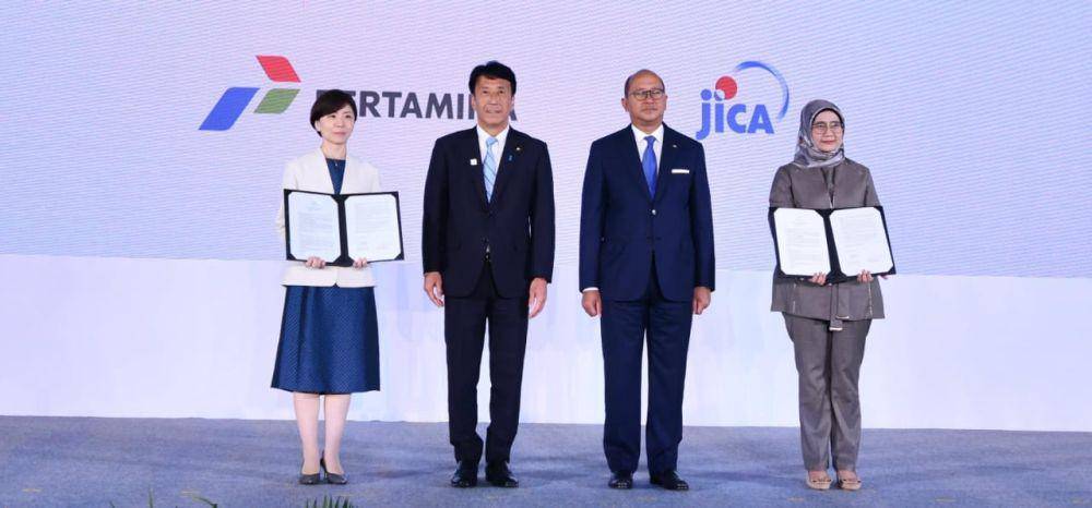 PT Pertamina (Persero) dan Subholdingnya kembali menandatangani kerjasama dengan perusahaan-perusahaan global asal Jepang. (Dok. Pertamina)