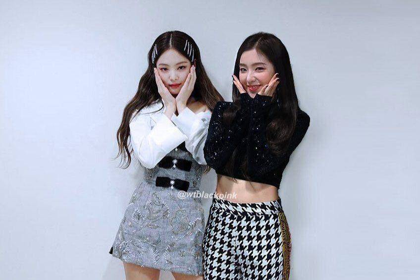foto Irene Red Velvet dan Jennie BLACKPINK (x.com/Yulicious)