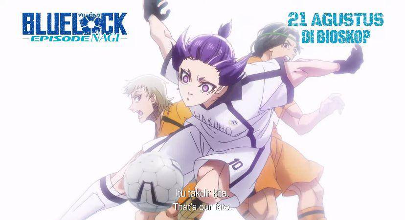 cuplikan film Blue Lock the Movie - Episode Nagi (dok. CBI Pictures)
