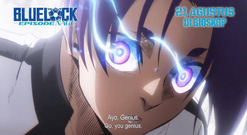 cuplikan film Blue Lock the Movie - Episode Nagi (dok. CBI Pictures)