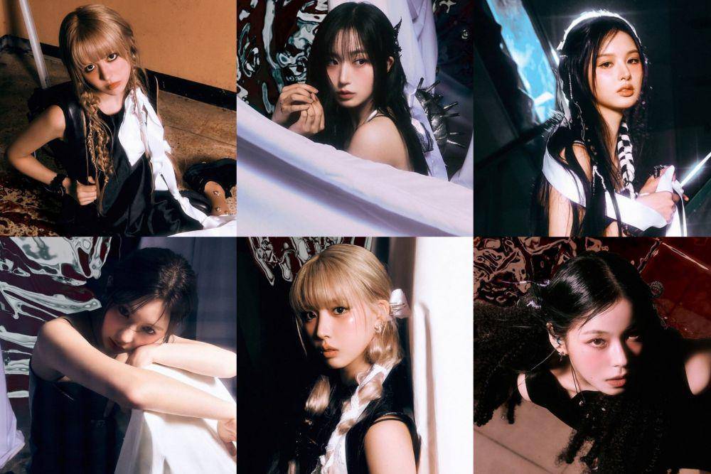 potret NMIXX di mini album Fe3O4: STICK OUT (instagram.com/nmixx_official)