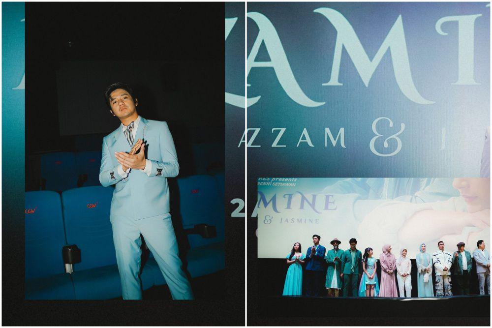 10 Potret Arbani Yasiz di Gala Premiere Film Azzamine