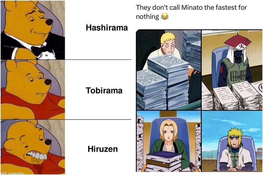 kolase potret meme Hokage terlucu (reddit.com/user/SouthNo7261 | reddit.com/user/NoOpportunity6133)