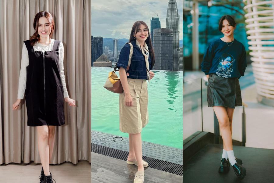 tips styling ootd santai yang gak membosankan (instagram.com/syifahadju | ayutingting92 | sheiladaisha)