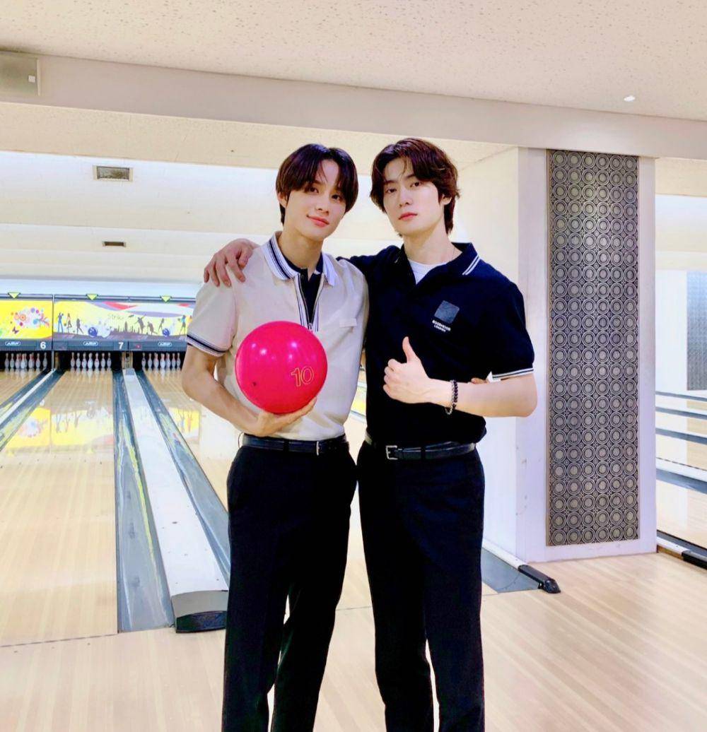 Potret Jungwoo dan Jaehyun NCT 127 (x.com/nctsmtown)