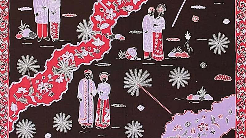 ilustrasi batik Betawi (youtube.com/Sastra Indonesia B Undip 2020)