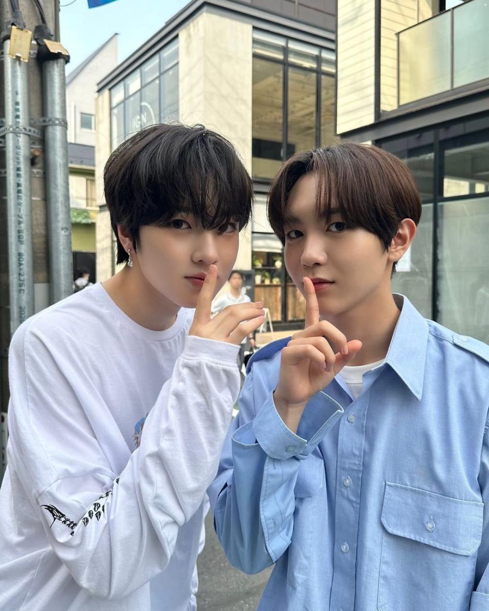 Ryo dan Sakuya NCT WISH (instagram.com/nctwish_official)