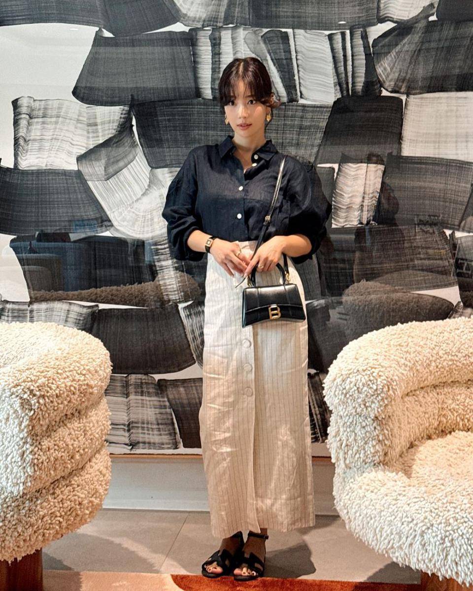 ide styling rok ala Ki Eun Se (instagram.com/kieunse)