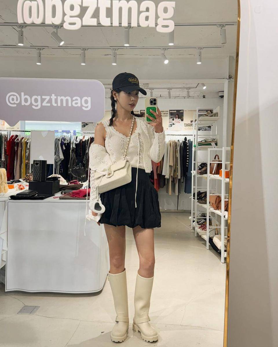 ide styling rok ala Ki Eun Se (instagram.com/kieunse)
