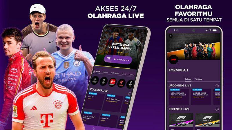 tampilan aplikasi beIN Sports Connect (dok. Google Play Store)