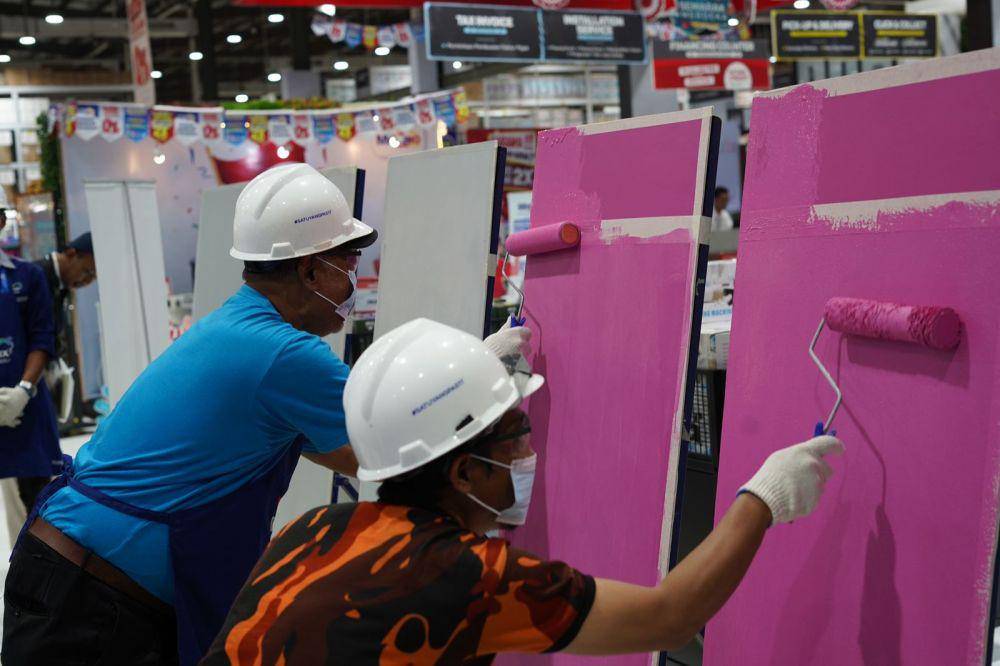 Asah keahlian di acara Kumpul Mitra Dulux (Dok. Dulux)