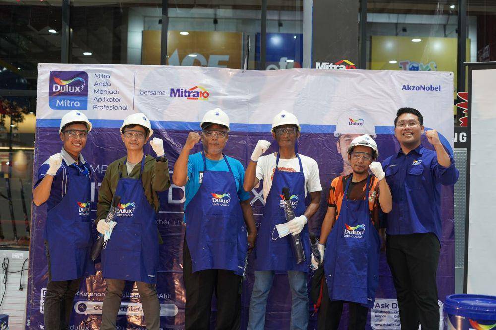 Saling dukung di acara Kumpul Mitra Dulux (Dok. Dulux)