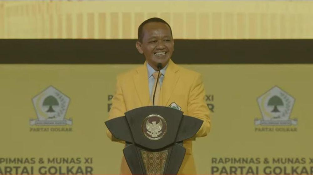 Soal Raja Jawa dalam Pidatonya, Bahlil: Itu Candaan Politik Saja