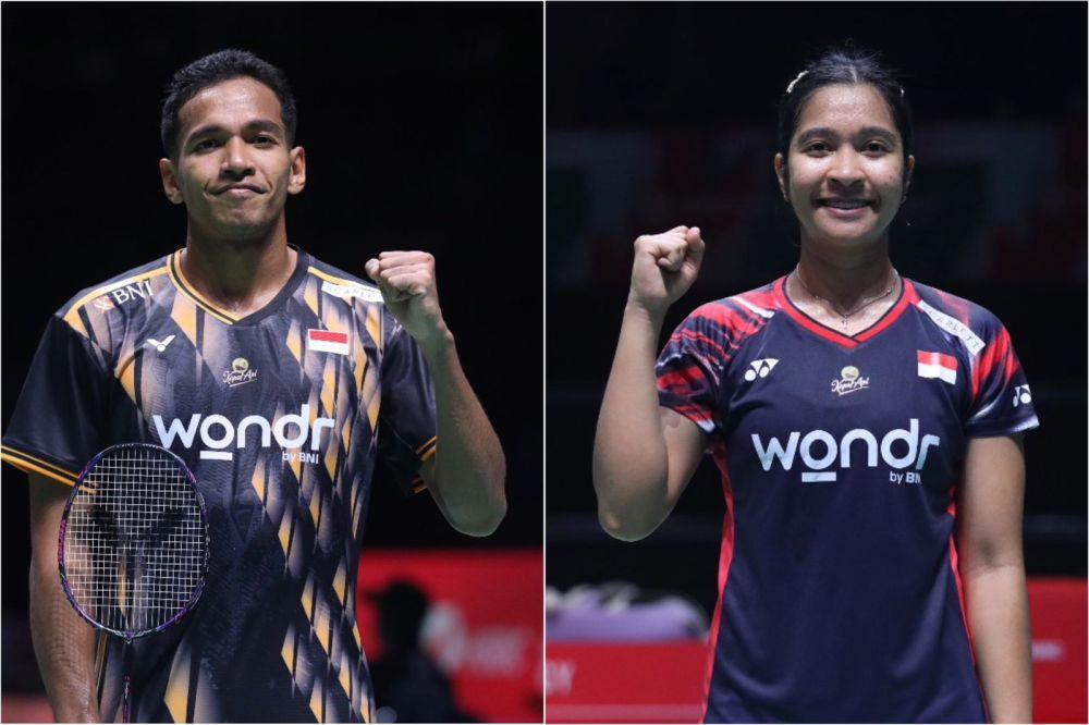 Chico Aura Dwi Wardoyo dan Ester Nurumi Tri Wardoyo menembus babak 16 besar di Japan Open 2024 (dok.PP PSBI)