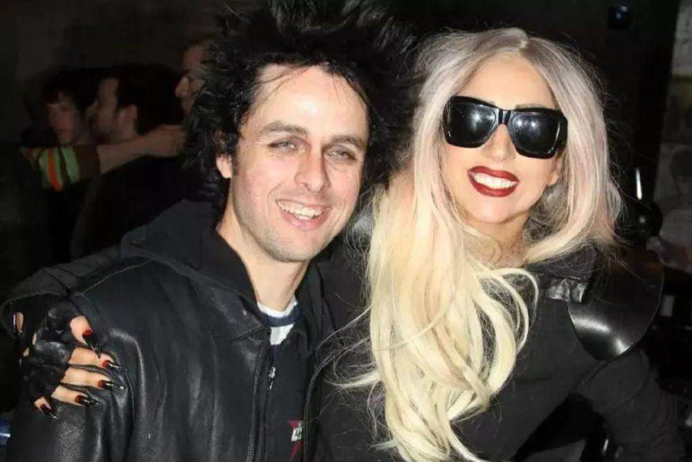 potret Billie Joe Armstrong dan Lady Gaga di drama musikal American Idiot (instagram.com/greendayitalianrageandlove)