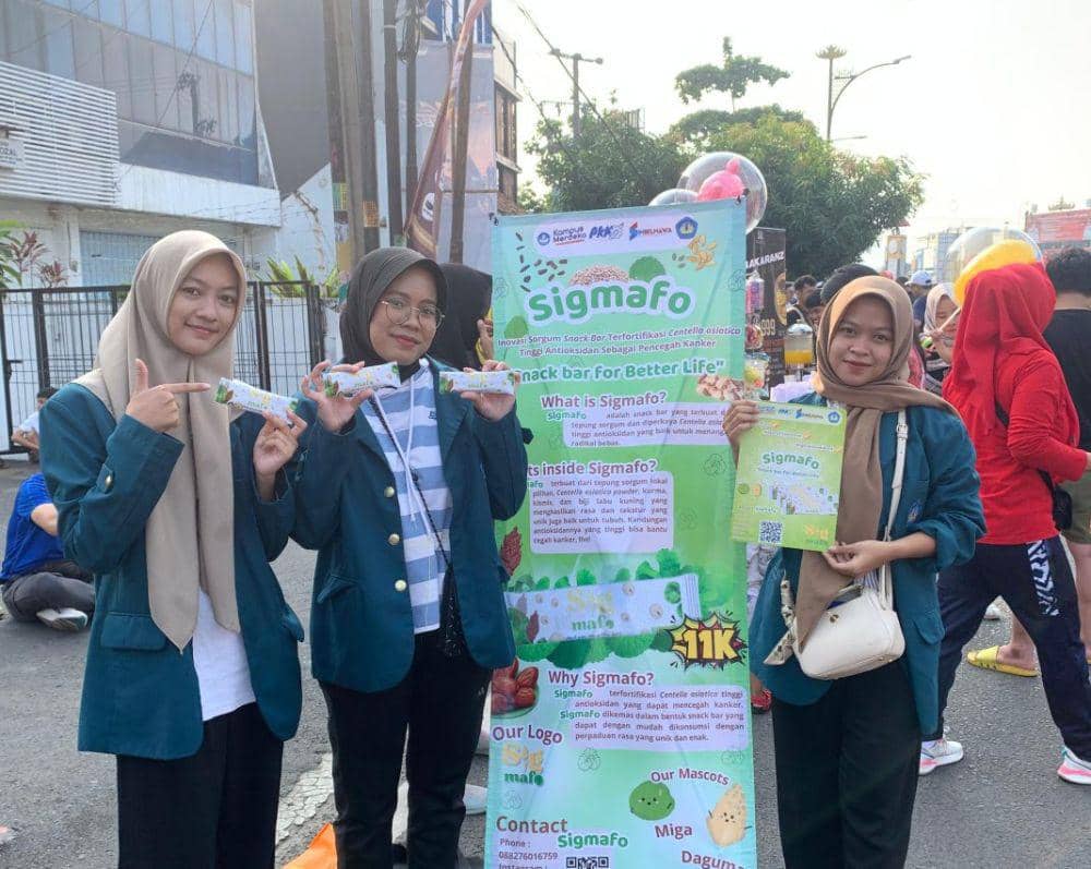 Inovasi Mahasiswi Unila, Ciptakan Camilan Cegah Kanker