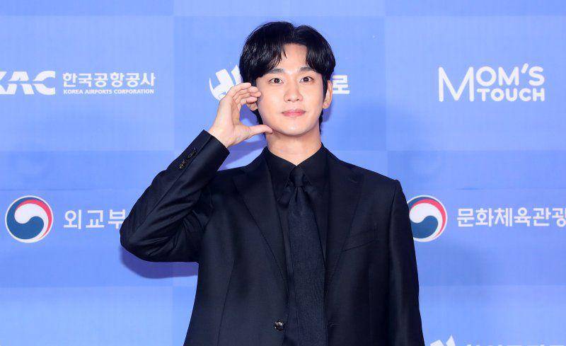 Kim Soo Hyun di 2024 NEWSIS K-EXPO (dok. FN News)