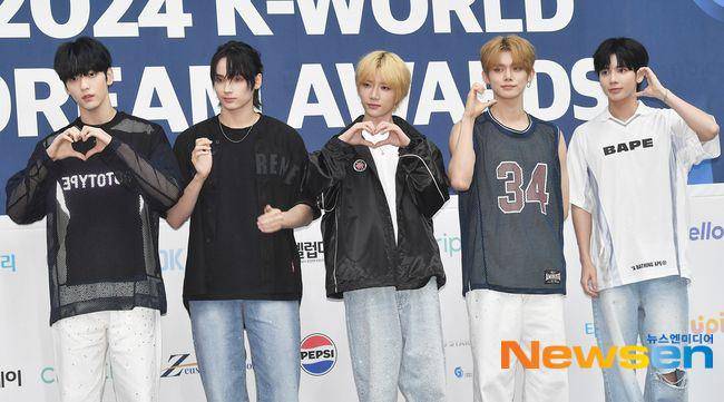 TXT di K-World Dream Awards 2024 (dok. Newsen)