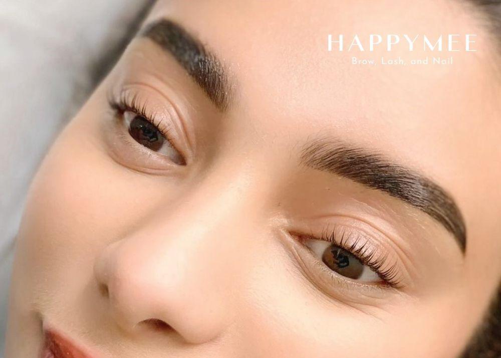 Browbomber lamination treatment. (instagram.com/happymeebeautycare)