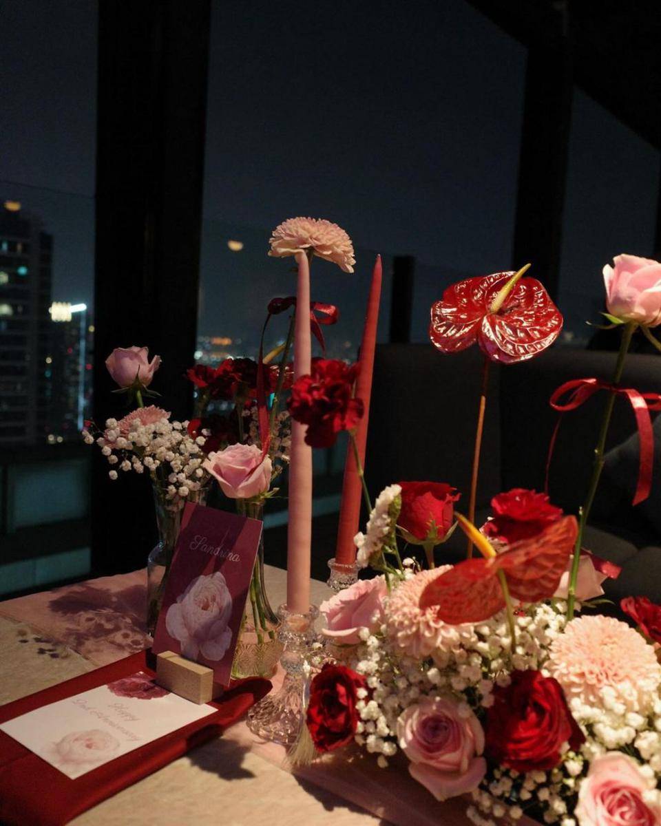 potret Sandrinna rayakan anniversary ke-2 (instagram.com/sandrinna_11)