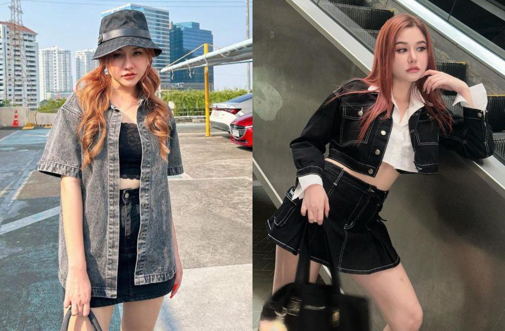 9 Referensi Outfit Pakai Rok Mini ala Samantha Melanie Coates